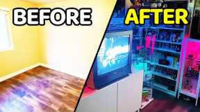 We built our DREAM RETRO game room! 🤯