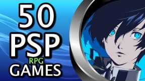 Top 50 PSP RPG Games (Alphabetical Order)