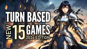 Top 15 Best NEW Isometric Turn Based RPG That You Should Play | 2024 Edition