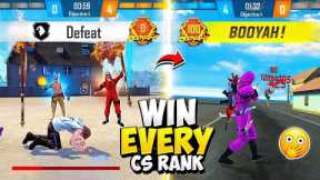 How To Win Every CS RANK in Free Fire 🔥 || Pro Tips And Tricks Free Fire || FireEyes Gaming