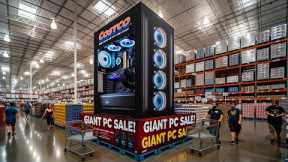 the ULTIMATE Gaming PC setup from...Costco?