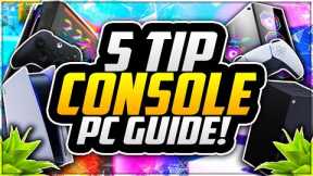 5 ULTIMATE Tips for Console to PC Gamers! 😱 How To Get Into PC Gaming! (SIMPLE GUIDE)