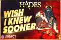 Hades - Wish I Knew Sooner | Tips,