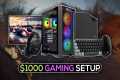Best PC Gaming Setup Under $1000! -