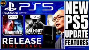 PLAYSTATION 5 - NEW PS5 UI UPDATE FEATURES! / NEW PS3 ON PS5 BACKWARDS COMPATIBILITY RELEASE TIME!?…