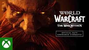 World of Warcraft: The War Within - Official Date Announce Trailer - Xbox Games Showcase 2024