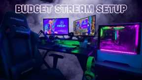 Ultimate BUDGET Streaming Setup 2021! (PC + Console)