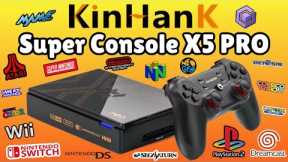 KINHANK Super Console X5 PRO Is LOADED w/ Over 16,000 Plug & Play Games