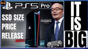 PLAYSTATION 5 - NEW FIRST PS5 PRO SSD SIZE LEAK!? - DEVKIT LEAK ! / PS5 PRO RELEASE DATE & PRICE DI…