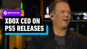 Xbox CEO Comments on PS5 Releases | gamescom 2024