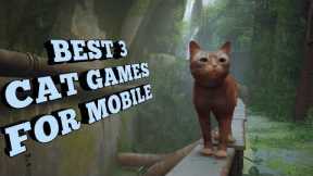 BEST 3 CAT GAMES FOR MOBILE #android #games #newgame2022 #catgames