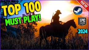 100 GREAT SINGLE PLAYER games to play NOW in 2024! (PC)