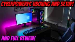 GAMING PC From CyberPowerPC Unboxing & Setup!